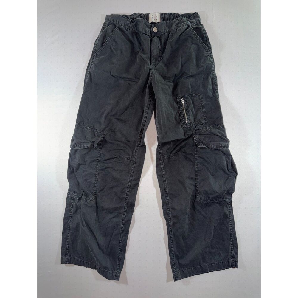 Urban Outfitters BDG Y2K Black Baggy Cargo Pant | Size 4